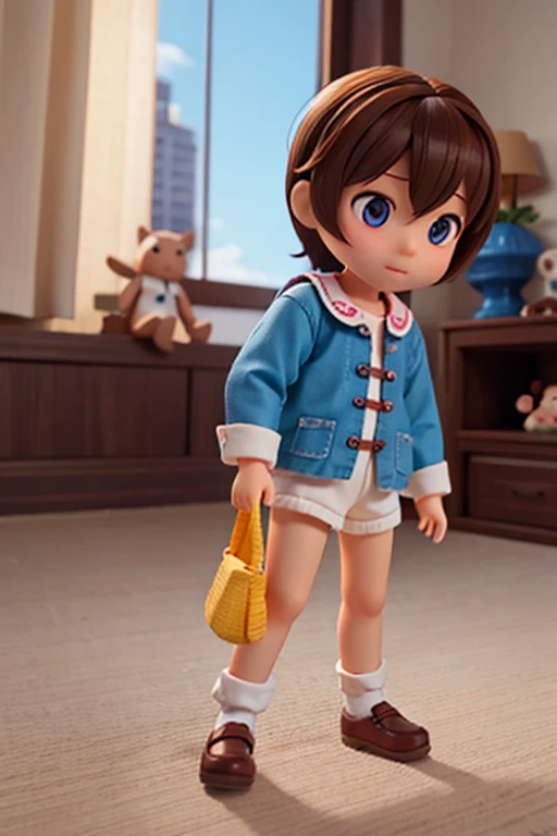 male、play with dolls、Childhood、