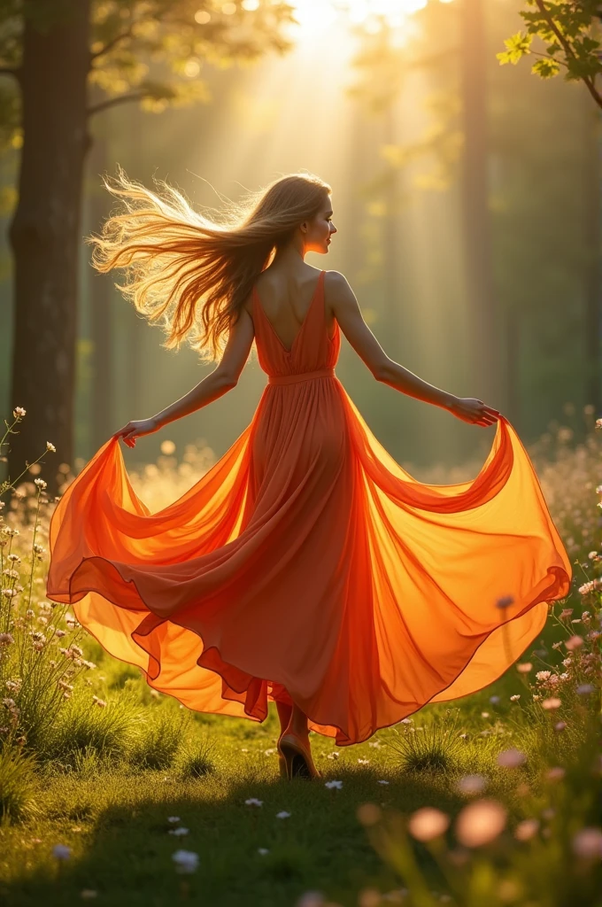 woman dancing