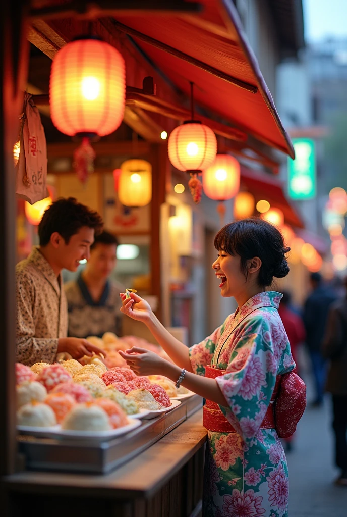 shout
Warabi mochi