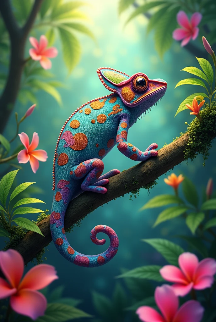 Squiggly Chameleon