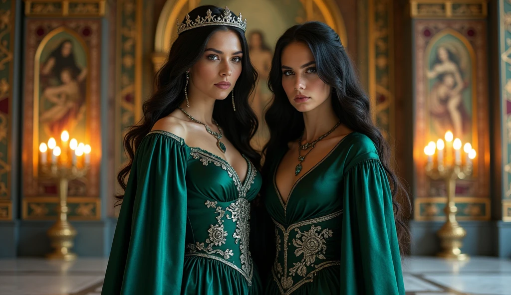 The Queen and a Sorceress