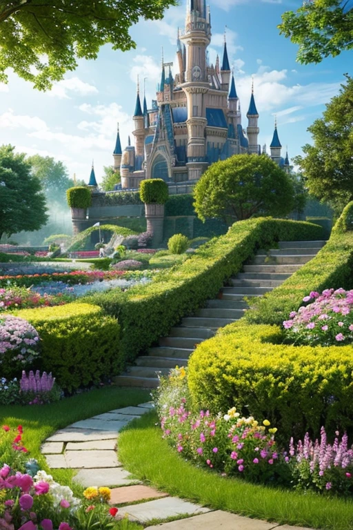 background, Fantasy, wonderful, Fantasy, garden, future, Don&#39;t draw people