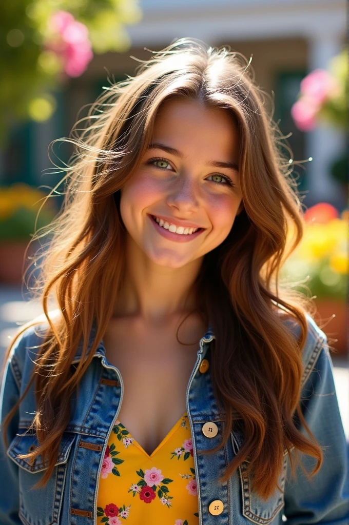Yearbook photo from a girl