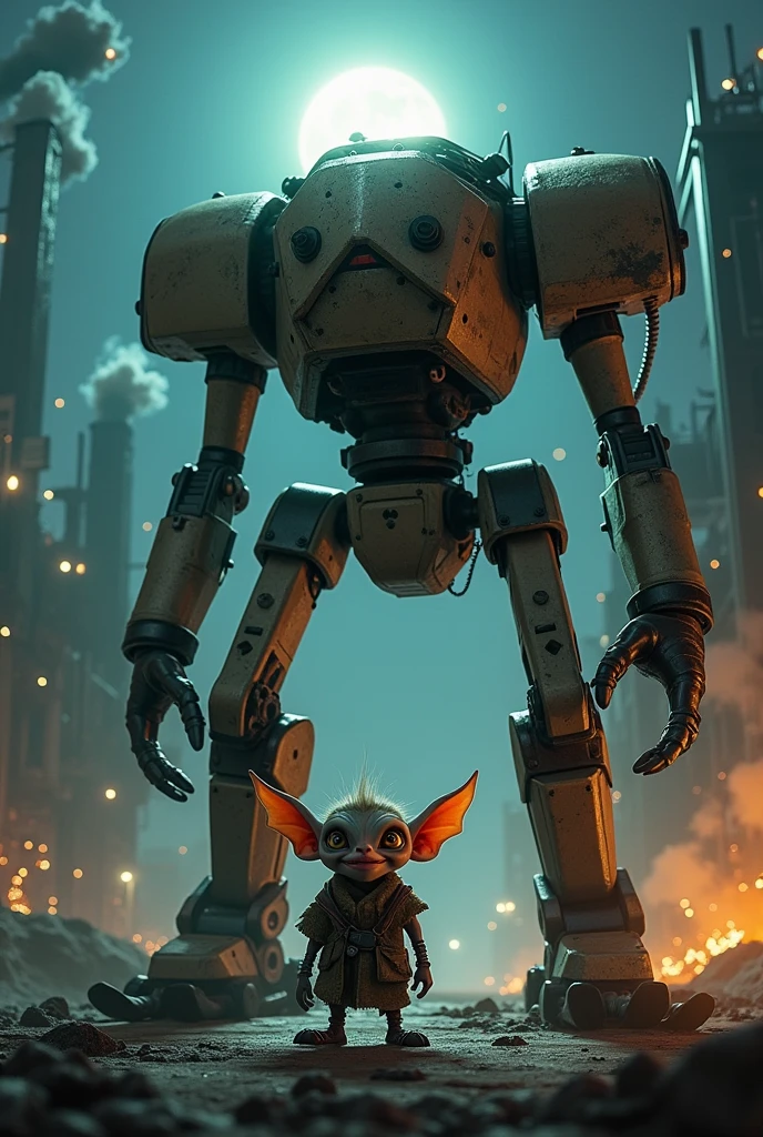 CutesmallGoblin control a bigscary killermachine