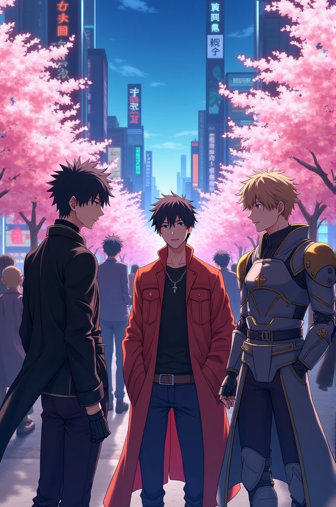 Men in anime