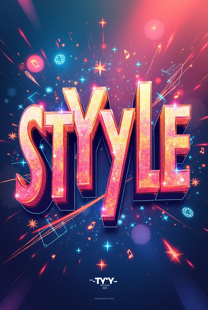 Album cover for the album of the name "StYYle". It is talking about the group's fame since debut. There must not be a picture of a person in the background. It is a kpop album