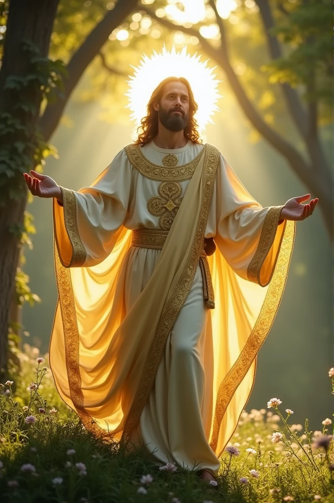 A saint who gives him protection