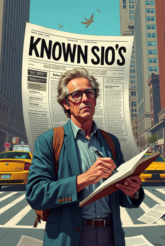 An American newspaper, that bears the title: KNOWN SIO'S