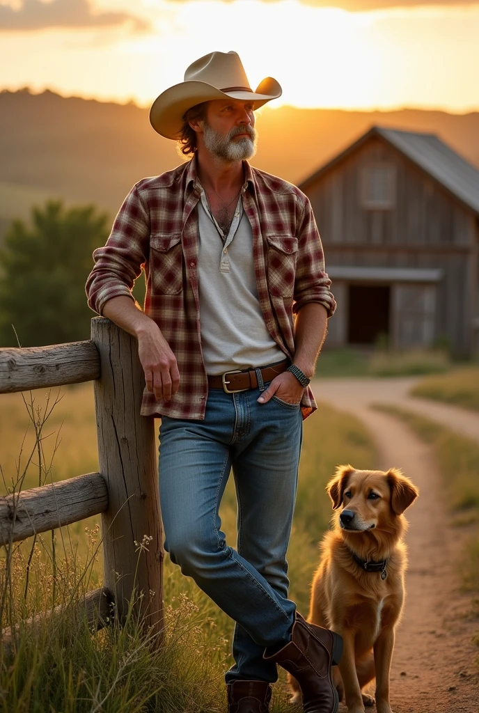 Create a country man character 