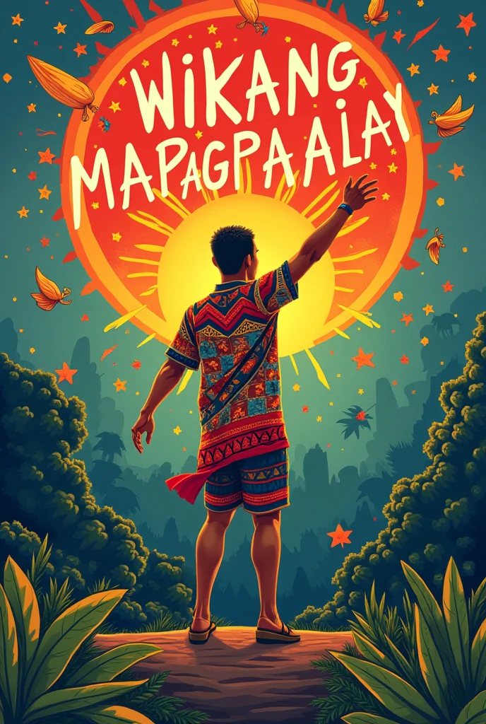 filipino wikang mapagpalaya poster