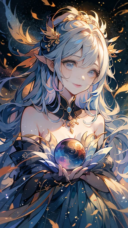 original，（Consciousness upward：1.1），（Highest quality），（masterpiece：1.1），（Highly detailed CG Unity 8k ），（Very colorful：1.2），Young face fairy，Young body fairy，6 feathers，Eternity transcends matter, Temporal and spatial dimensions，To end the reign of all things，Covering all realities, High-level virtual dream，The laws of the universe are wonderful，Beyond，Beyond次元，The emergence of yin and yang from nothingness, Birth and Death，Broken Soul，Beyond，Complete Destruction，すべてをBeyondする高位の神性，Phoenix，universe，10,000 light years away，The end of the beginning，Best Sex