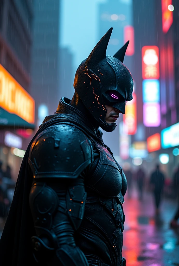 John Wick+Cyber Armor+Batman+Cyber Mask