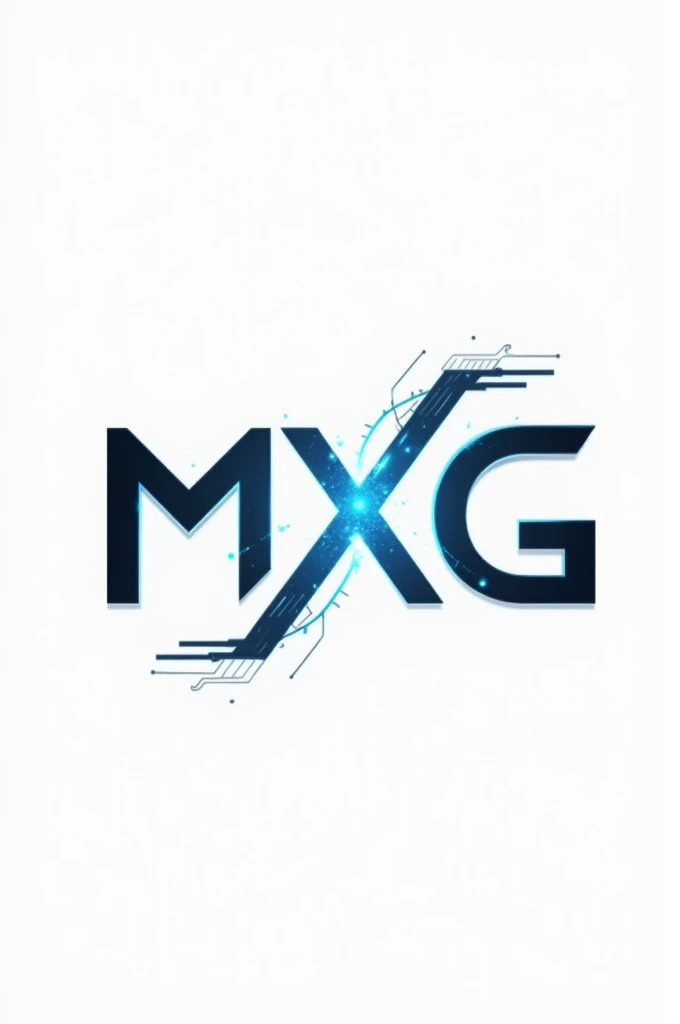 Technical Logo built for these word MxG