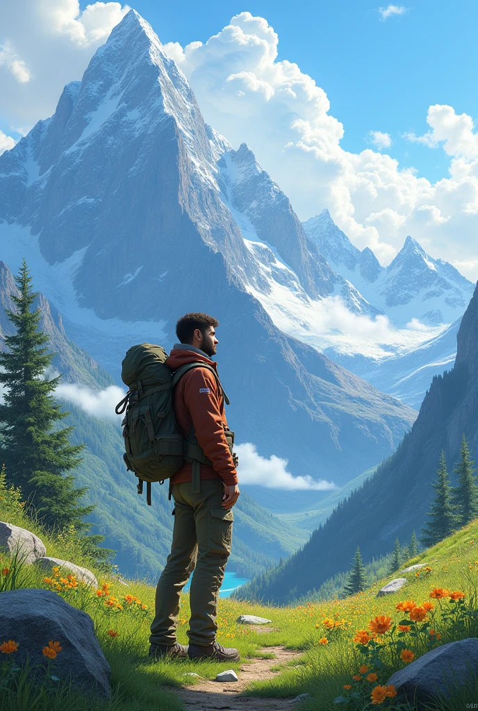 I lift up my eyes to the mountains— where does my help come from?