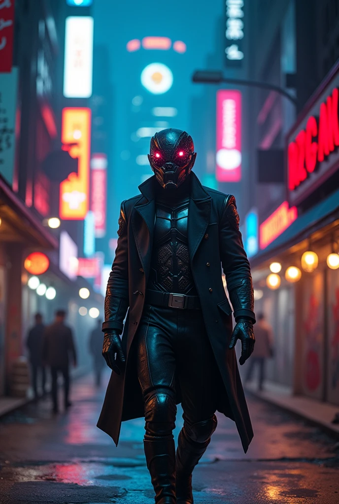 John Wick+Cyber Armor+Cyber Mask