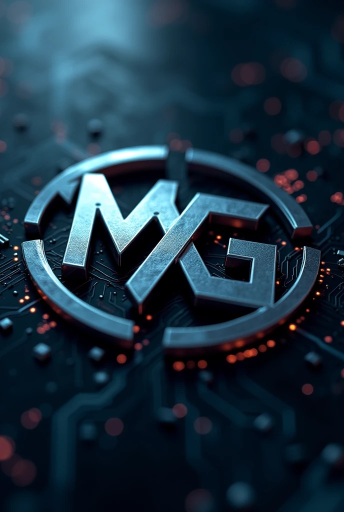 Technical Logo built for these word MxG