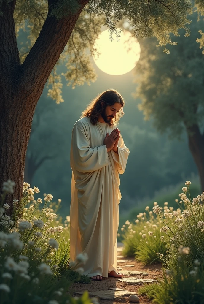 jesus praying
