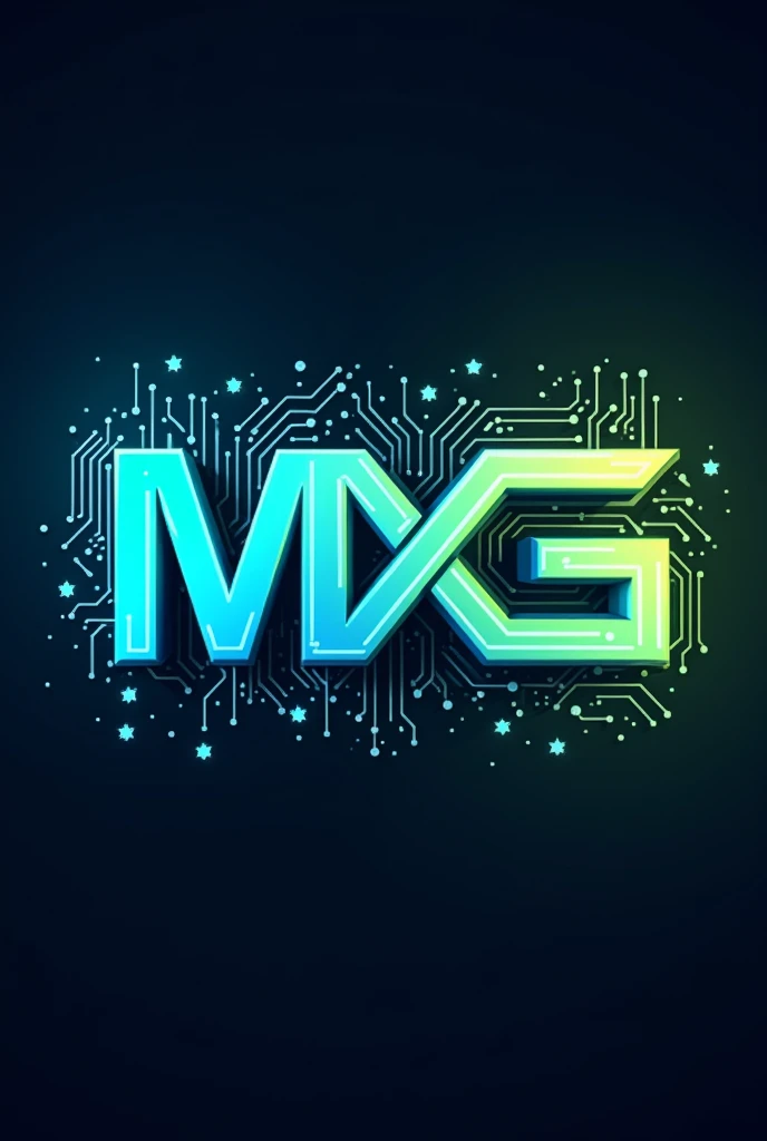 Technical Logo built for these word MxG with Youtuber