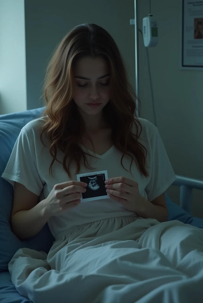 saddened to find out she is pregnant in hospital