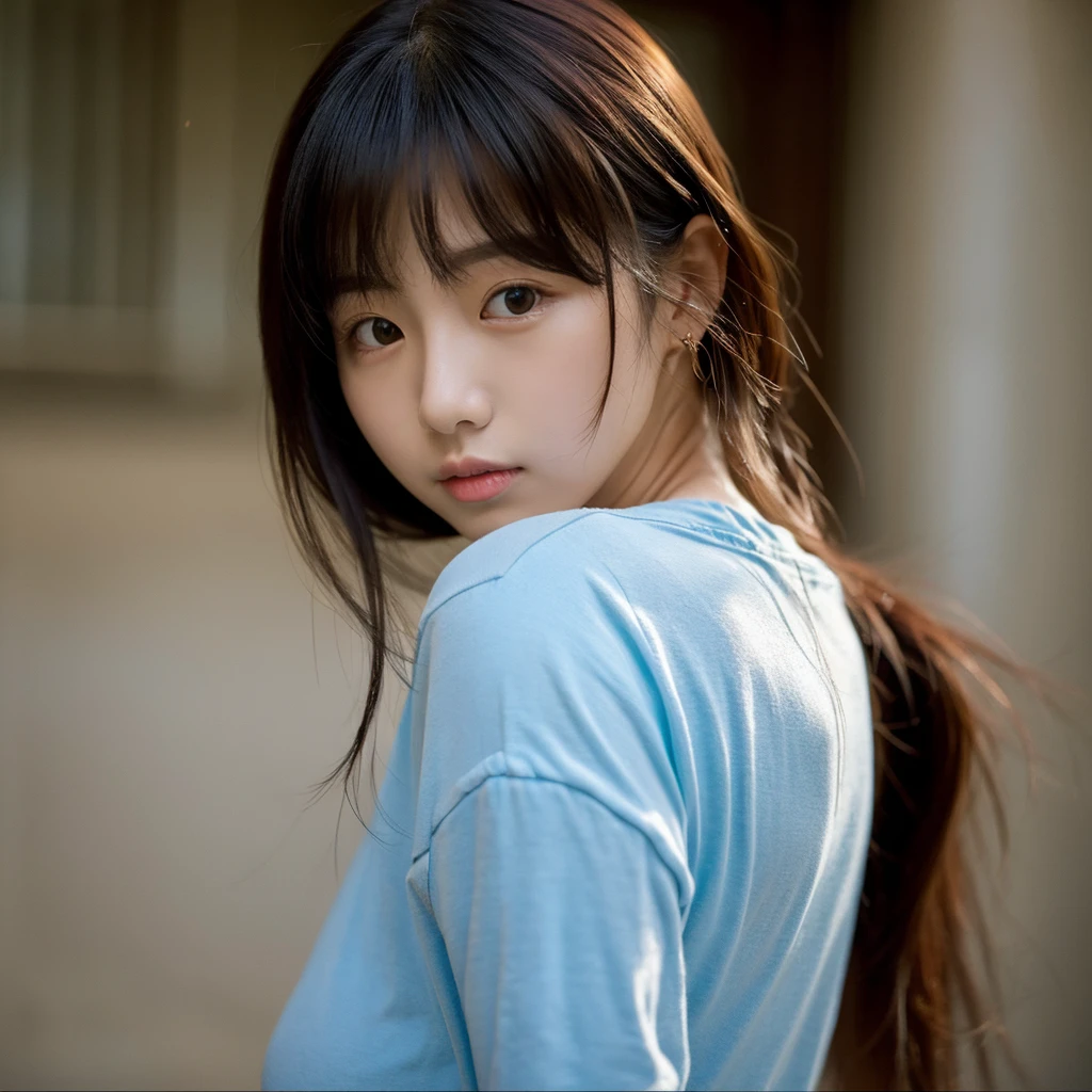 Beautiful and shy Korean girl