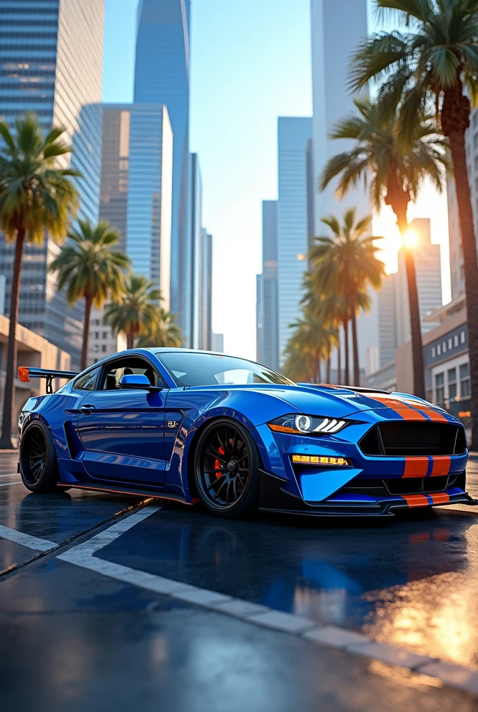 Create a customized and tuned car