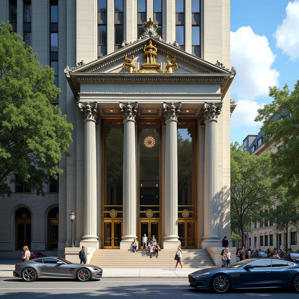 Bank exterior