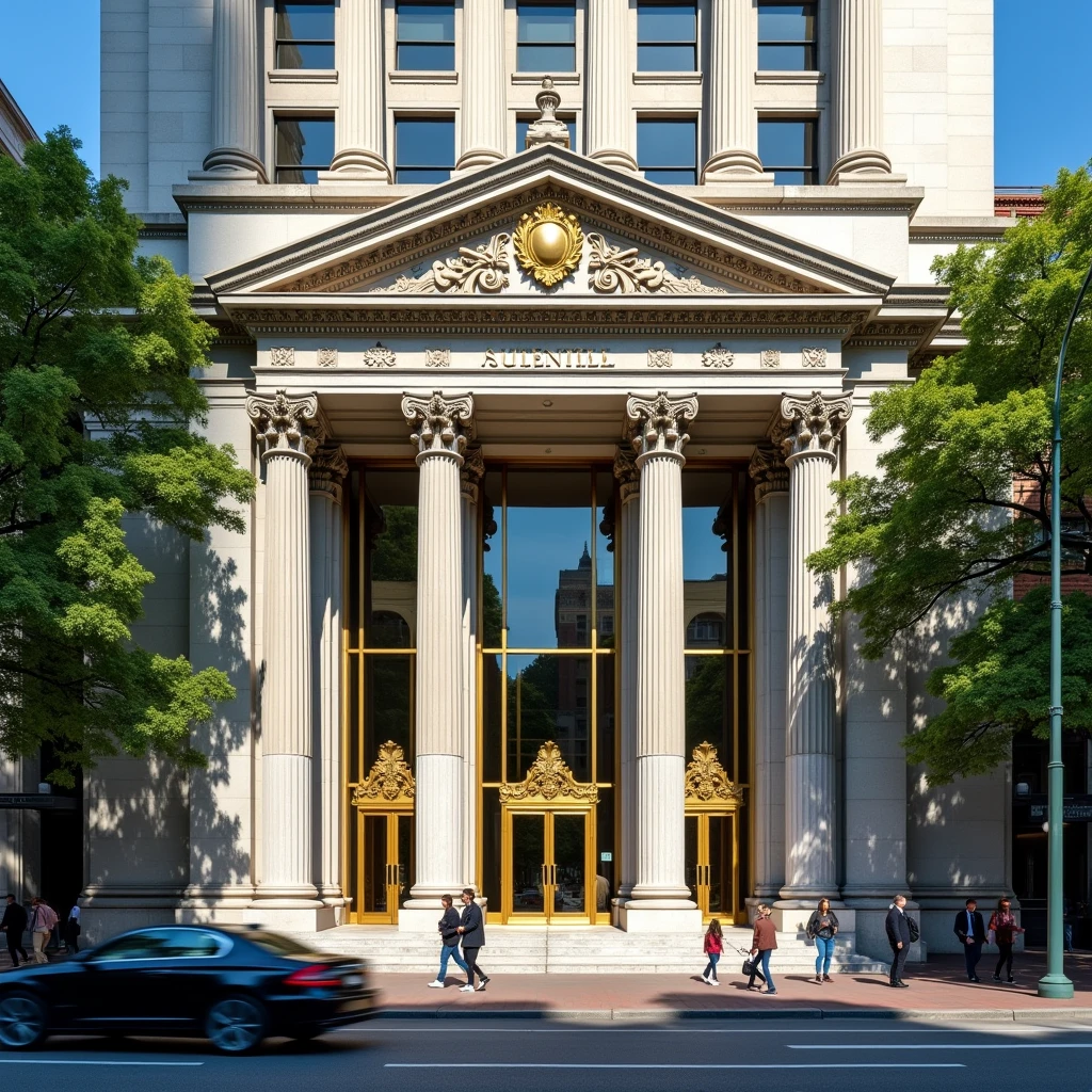 Bank exterior