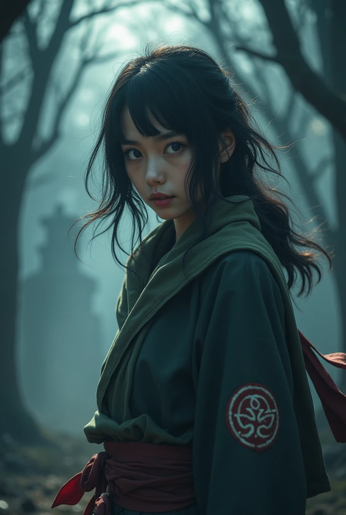 dark fantasy,hinata hyuga live action,atriz Aoi Miyazaki,konoha,bandana de konoha atriz Aoi Miyazaki real life live action 