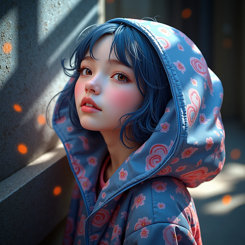 Wear, (photo Practical:1.4), (hyper Practical:1.4), (Practical:1.3),, (Smoother lighting:1.05), (Improve movie lighting quality:0.9), 32K,, 1 Girl,20 year old girl, Practical lighting, Backlight, There is light on the face, Ray Tracing, (Bright Lights:1.2), (quality improvement:1.4),, (Highest quality real texture skin:1.4), Delicate eyes, Delicate face, Exquisite eyes,, (Tired, sleepy and satisfied:0.0), Close-up of face, t-shirt,, (Increase body line emotions:1.1), (Enhance Skin Texture Beauty:1.1)