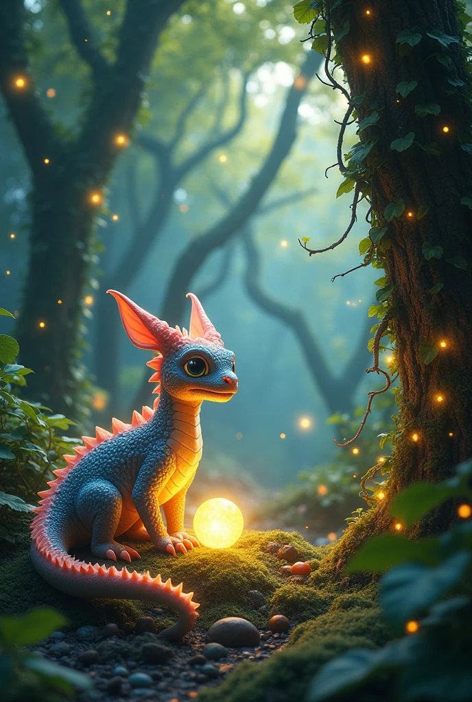 “One day, Spark dragon
found a glowing pebble with magical powers! A 19:16