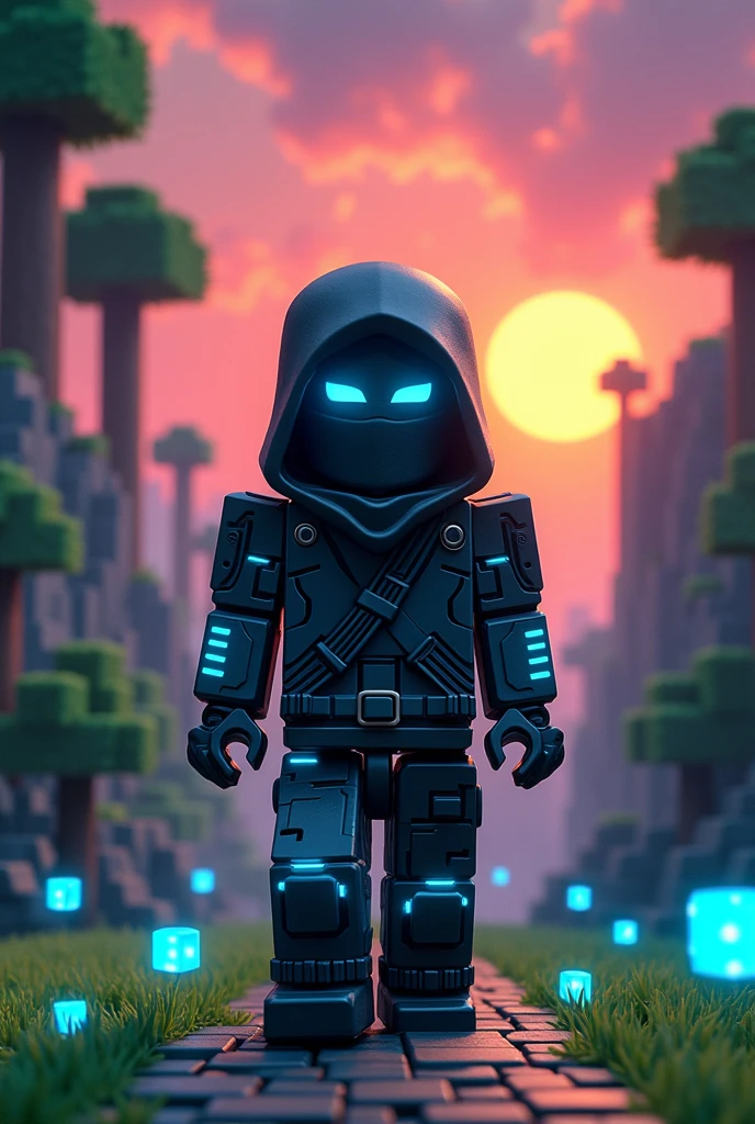 minecraft ninja cyborg