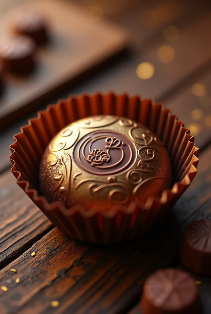 A chocolate wrapper