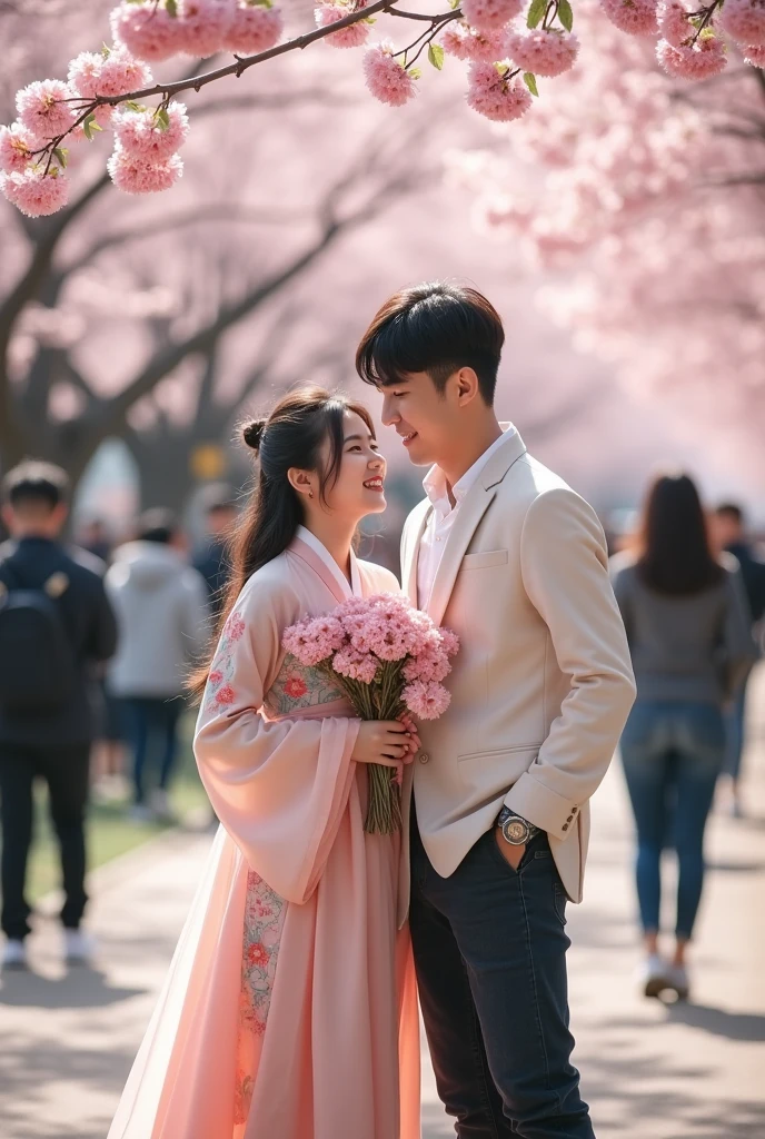 A Korean couple