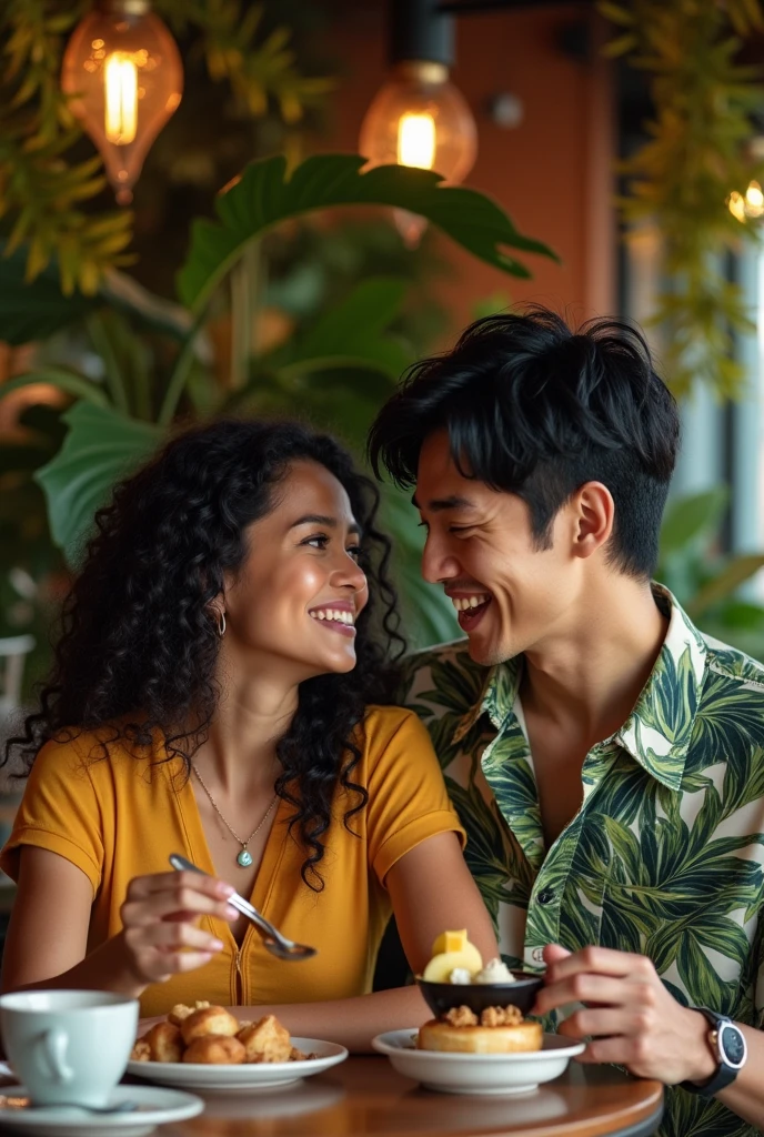 A Brazilian woman is dating a Korean man