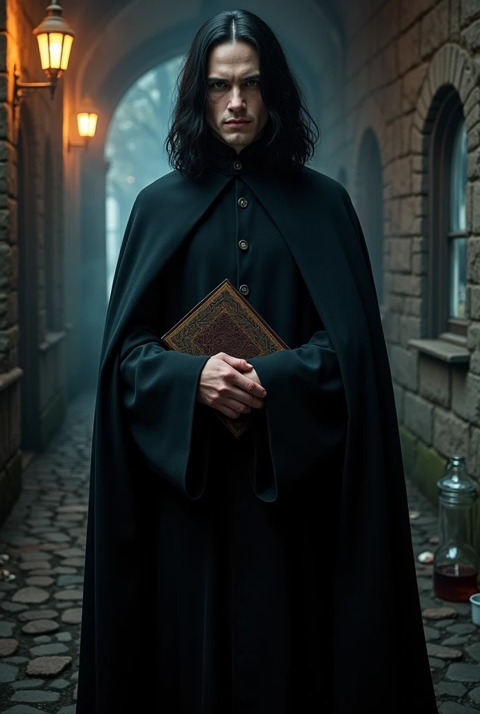 A young version of Severus Snape