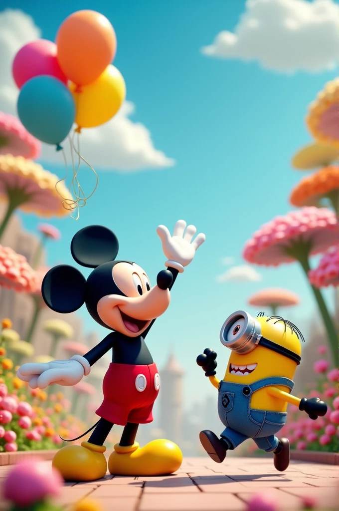 Mickey and Minion