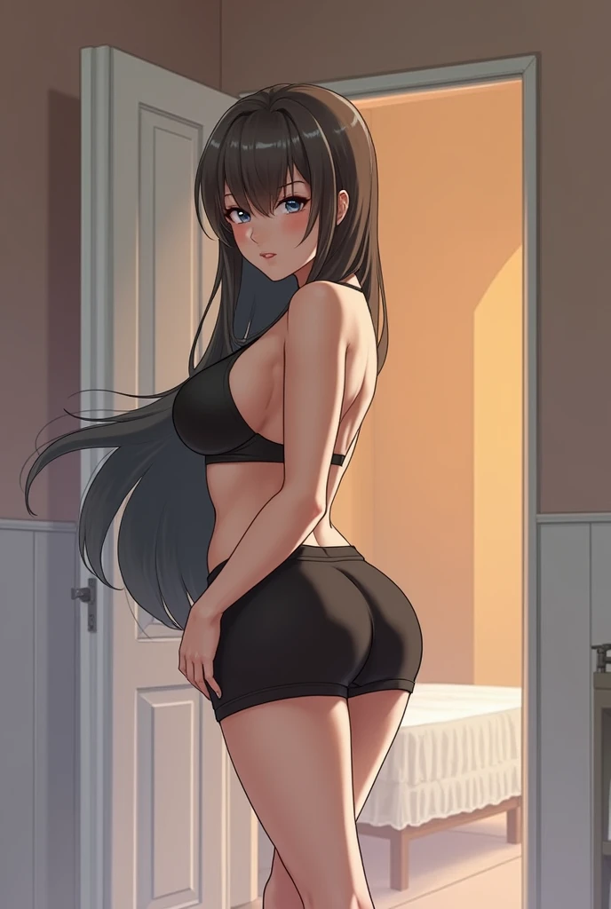 Anime girl with big ass
