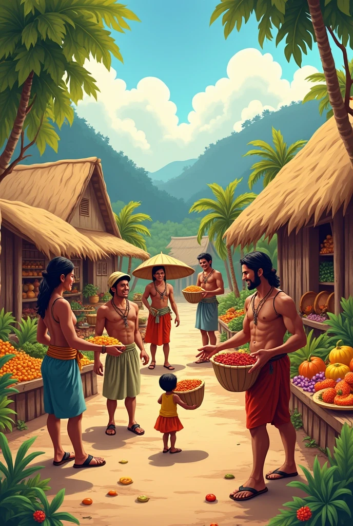 Traditional economy poster