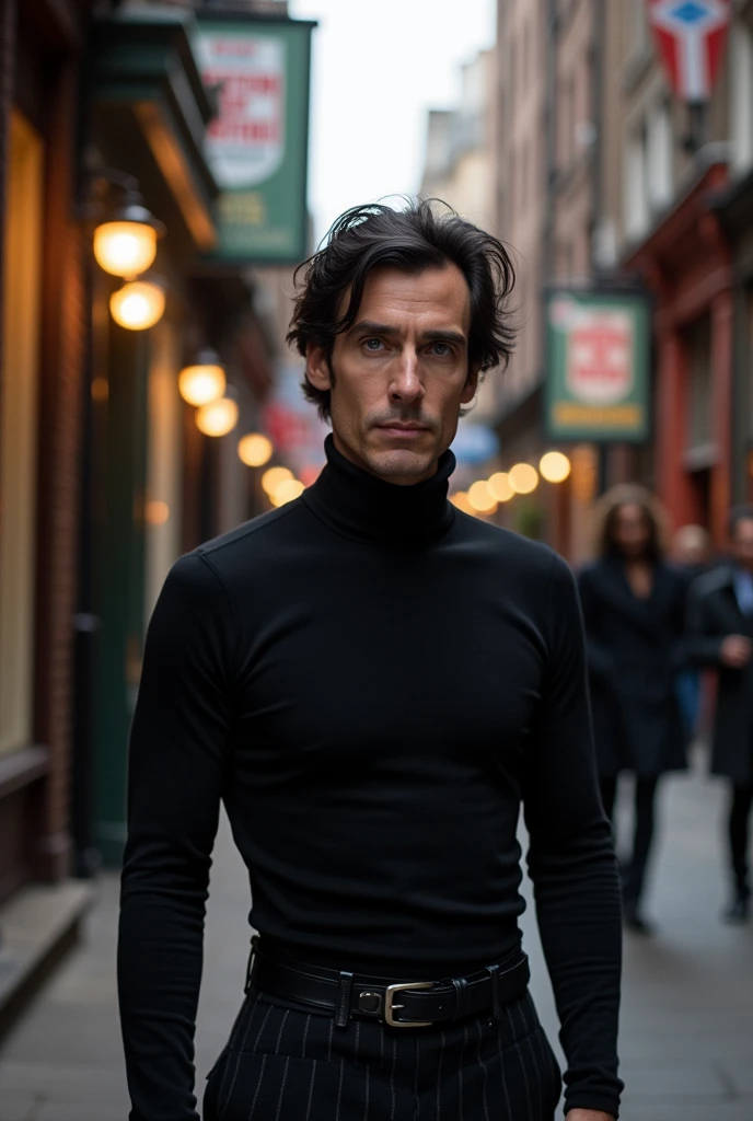 The british actor Alan Patrick Sydney Rickman young version