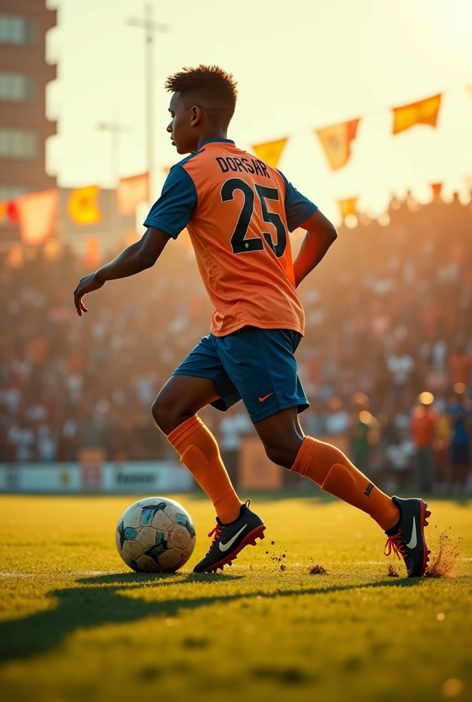 Créer un jeune joueur  footballeur dorsar de MGR235 