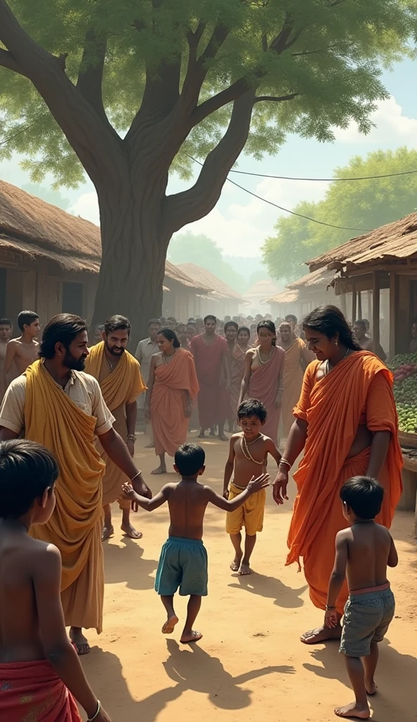 Indian poor people