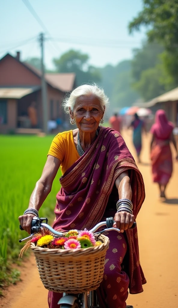 Indian old ledy drive bike