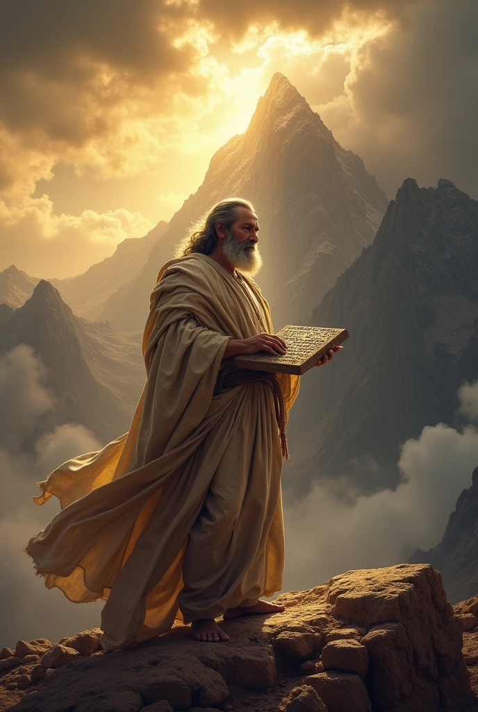 Moses on Mount Sinai