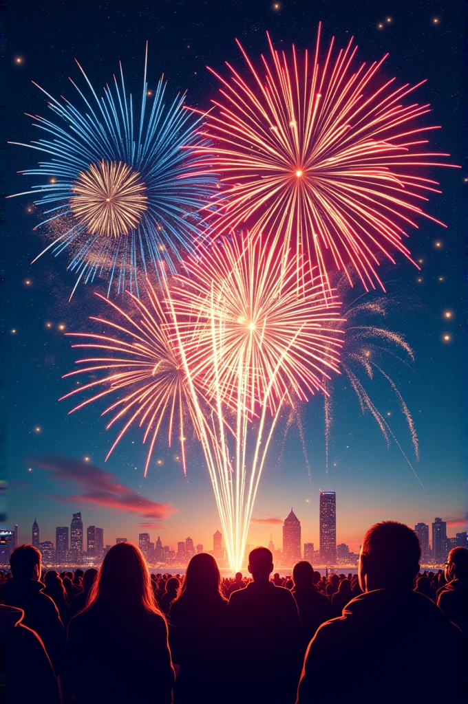 Fire works poster and videos