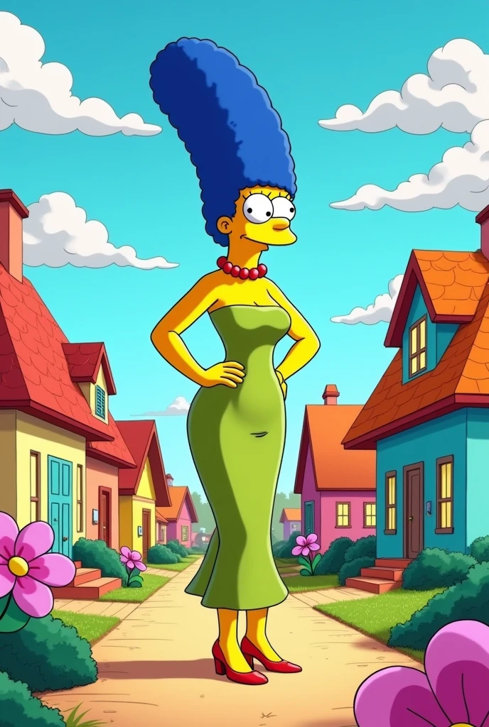 Generate Marge Simpson naked