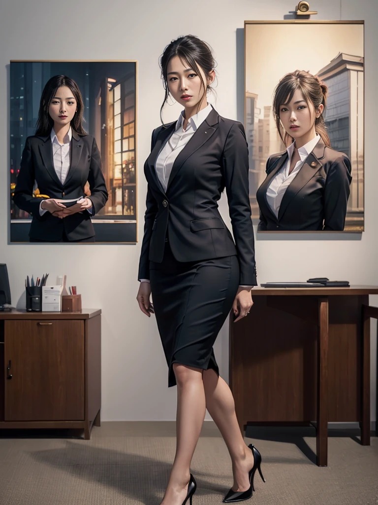 8k, RAW Portrait (Japanese women),masterpiece、Photorealistic:1.2、Realistic, Ultra-high resolution, Highest quality, Real Life Photos ,( in the evening :1.1),((business art:1.4))、
((((1 female:1.5))))、Japanese women,((office lady))、((business art:1.8))、High heels、skirt,Slender body,In the company&#39;locker room、 ((Dark brown eyes:1.2))、(Realistic skin texture:1.3)、(Immersive atmosphere:0.9、Chiaroscuro:1.2) 、(Viewer:1.4)、((Red cheeks:1.3))、((From belowの天井:1.35))、(smile:0.9)、((She is wearing very thin and small red panties))、((Panty shot))、((skirtをまくり上げる女性))、((From below:1.45))、((Crotch close-up:1.58))、((Photo highlighting panties))、((Spread your legs out to the side:1.4))、