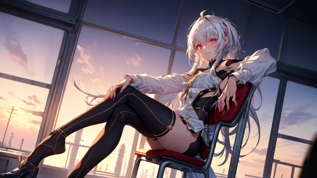 (full body),Explain the whole,最high quality,High resolution, Very detailed,Game CG,Dutch Angle,緻密でBeautiful Eyes,beautiful girl,(Captivating smile), (((Spread your legs wide))), ((train，seat，Sit on a chair)), ((Very detailed背景)), (((Cowboy Shot,Dynamic Angle)))，1 person,,(Glowing Skin:1.3),(beautifully濃厚な肌),(Thin Hair), masterpiece, high quality, High resolution, Confused,(beautifully、aesthetic:1.2), Beautiful Hands, (4K), 8k, Perfect balance,(非常に精細なCG Unity 8k壁紙), Perfect hands, Embarrassing, blush, Light_vestige,Intricate details,Written boundary depth, extremely delicate and 美しい,Professional photography, Bokeh, High resolution, Sharp details, 最high quality, Thick thighs,Beautiful Eyes, Beautiful background, 