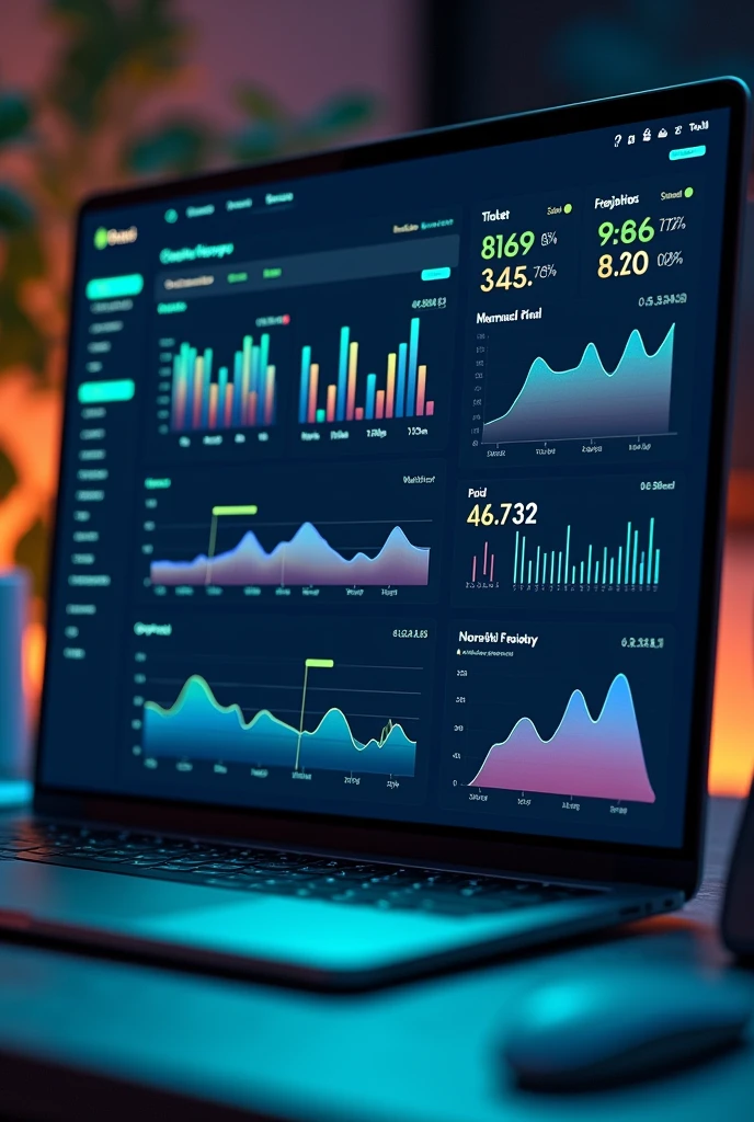 create a dashboard with Channel information  	$ Captured	$ Paid Markup Margin Prod.	  $ freight	 % freight	Ticket	%Aprov.
