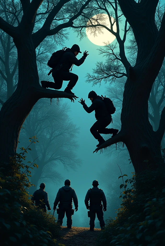 Thieves will cling to trees and the police will stand down to catch them show the face crealey 