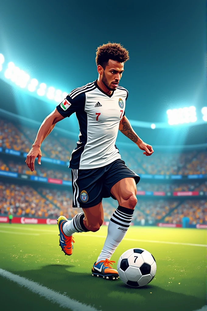 Vector shirt santos neymar 2011